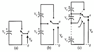 One Phase Leg Of An Inverter With (A) Two Levels, (B) Three Levels, And (C) N Levels